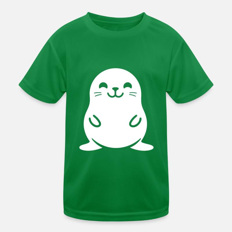 Seelöwe Kinder Funktions-T-Shirt