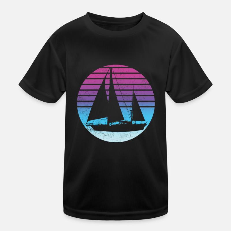 Voile de marin rétro T-shirt sport Enfant