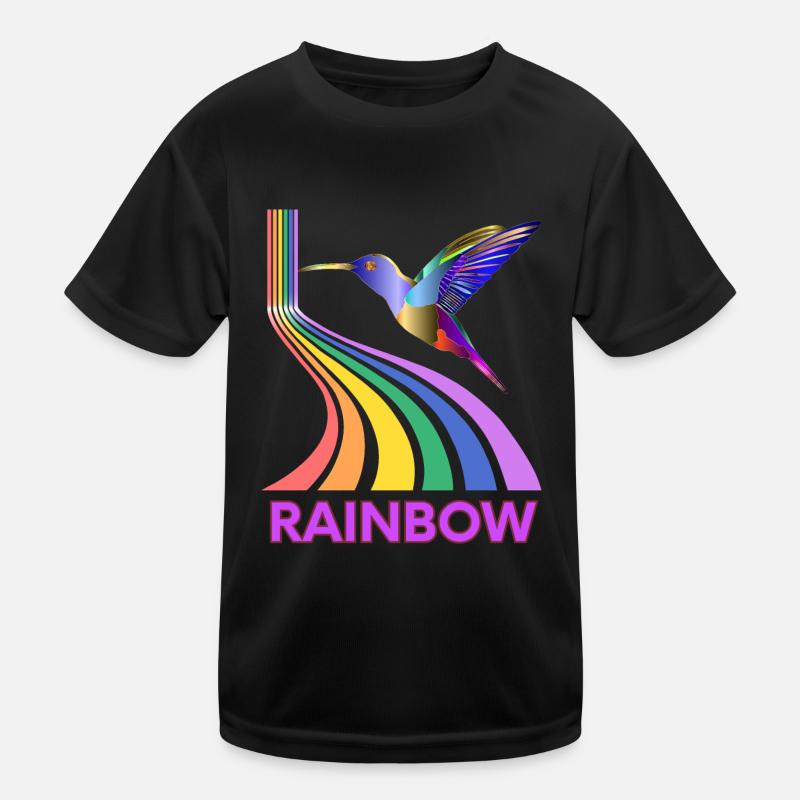 Rainbow Kids Functional T-Shirt