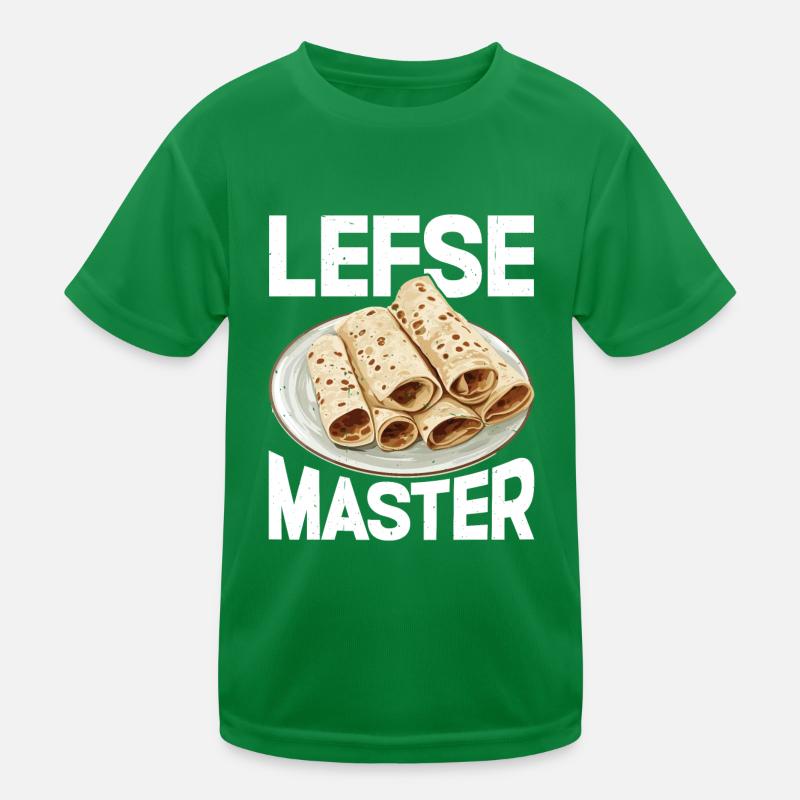 Lefse Master 31 Kids Functional T-Shirt