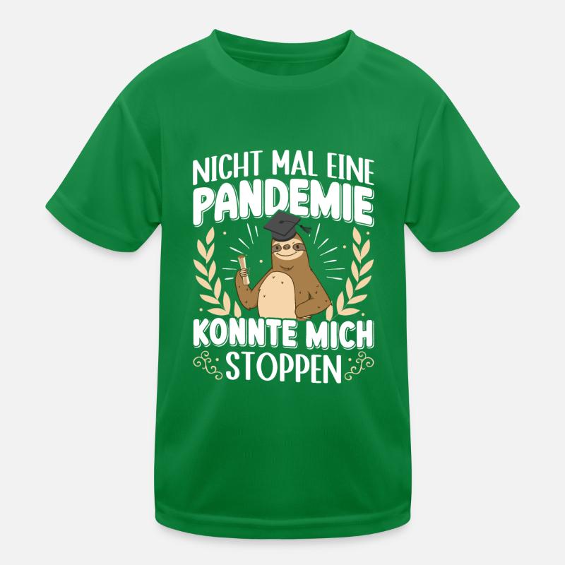 Master La pandémie n'a pas pu m'arrêter T-shirt sport Enfant