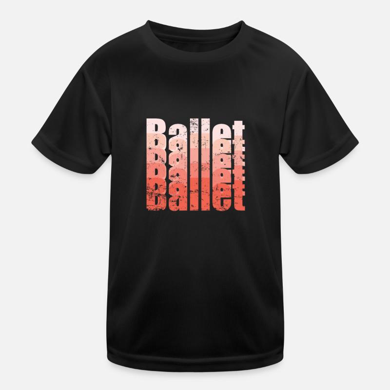 Ballet ist das Beste Kinder Funktions-T-Shirt