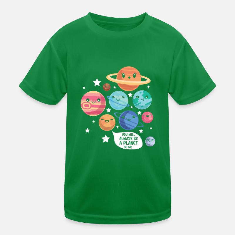 Pluto Planet Witz Lustig Kosmonaut Galaxy Physiker Kinder Funktions-T-Shirt