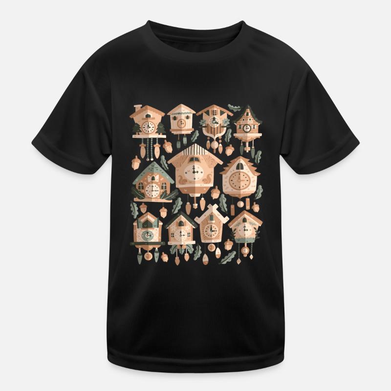 Cuckoo Clocks Kids Functional T-Shirt