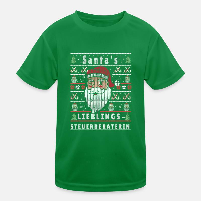 Noël moche LE COMPTABLE PRÉFÉRÉ DU PÈRE NOËL T-shirt sport Enfant