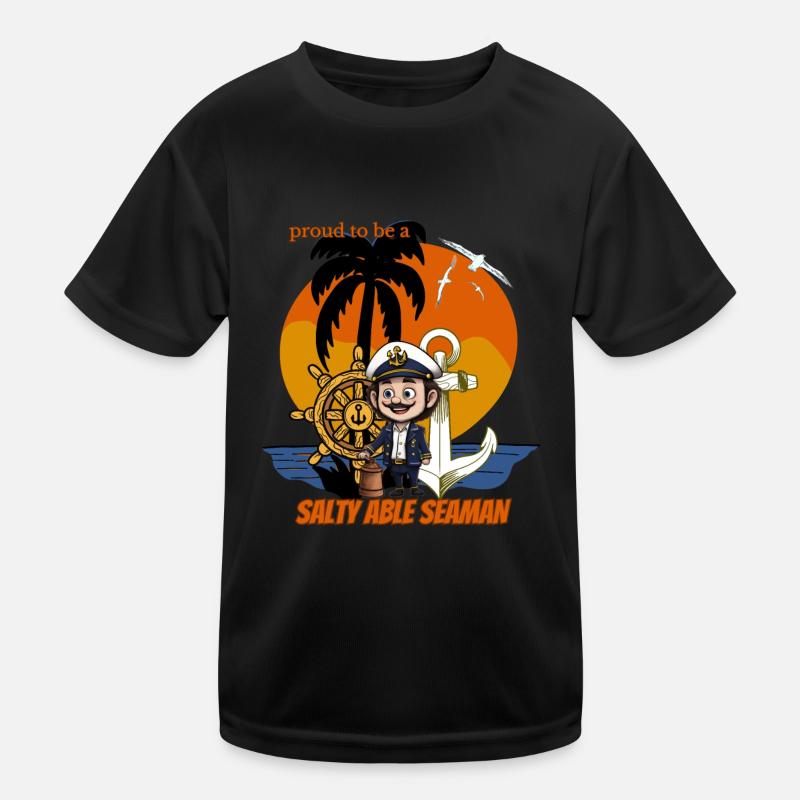 Salty able seaman Kids Functional T-Shirt