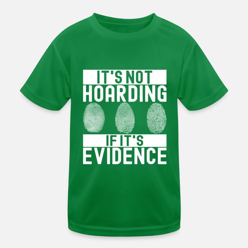 Forensics Forensic Scientist Kids Functional T-Shirt