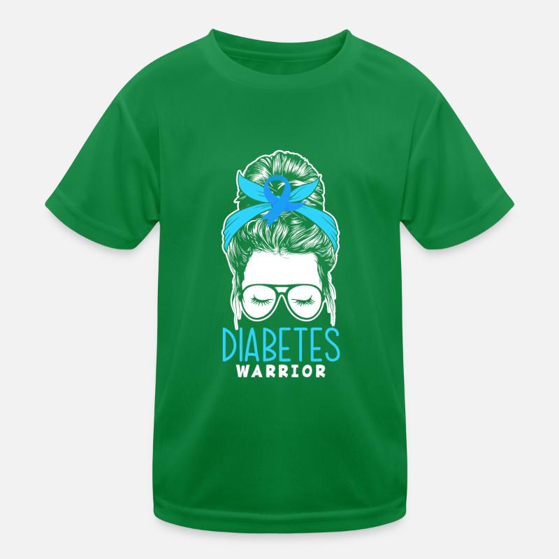 T1D Diabetes Type 1 Diabetic Gift Kids Functional T-Shirt