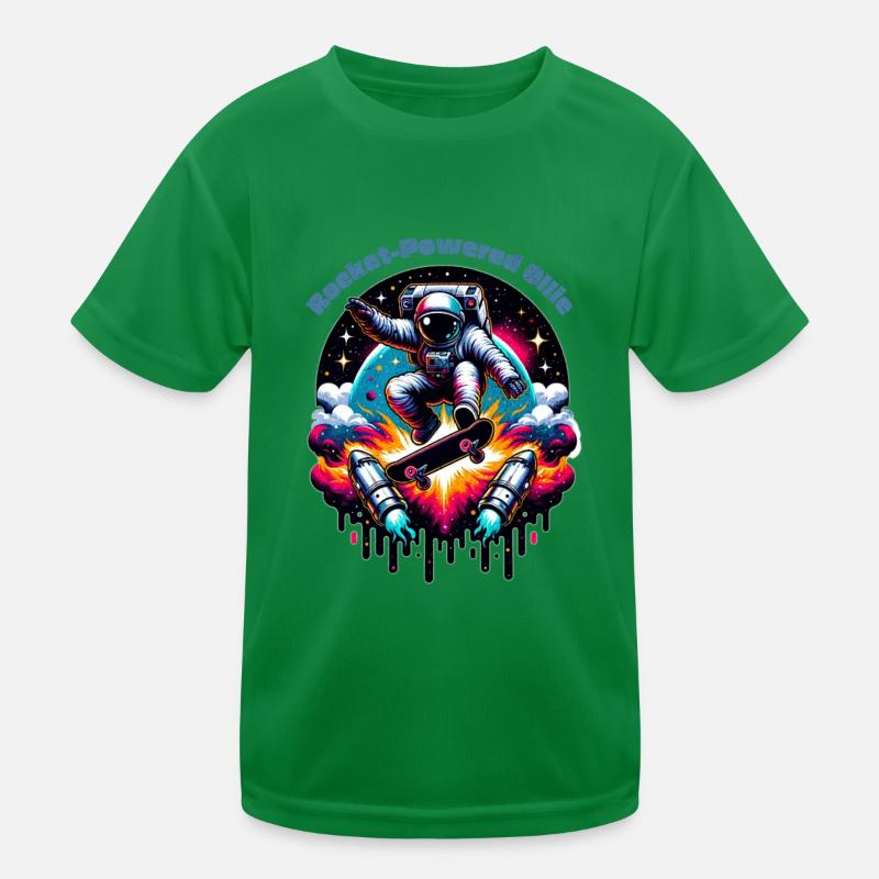 Rocket Powered Ollie Kinder Funktions-T-Shirt