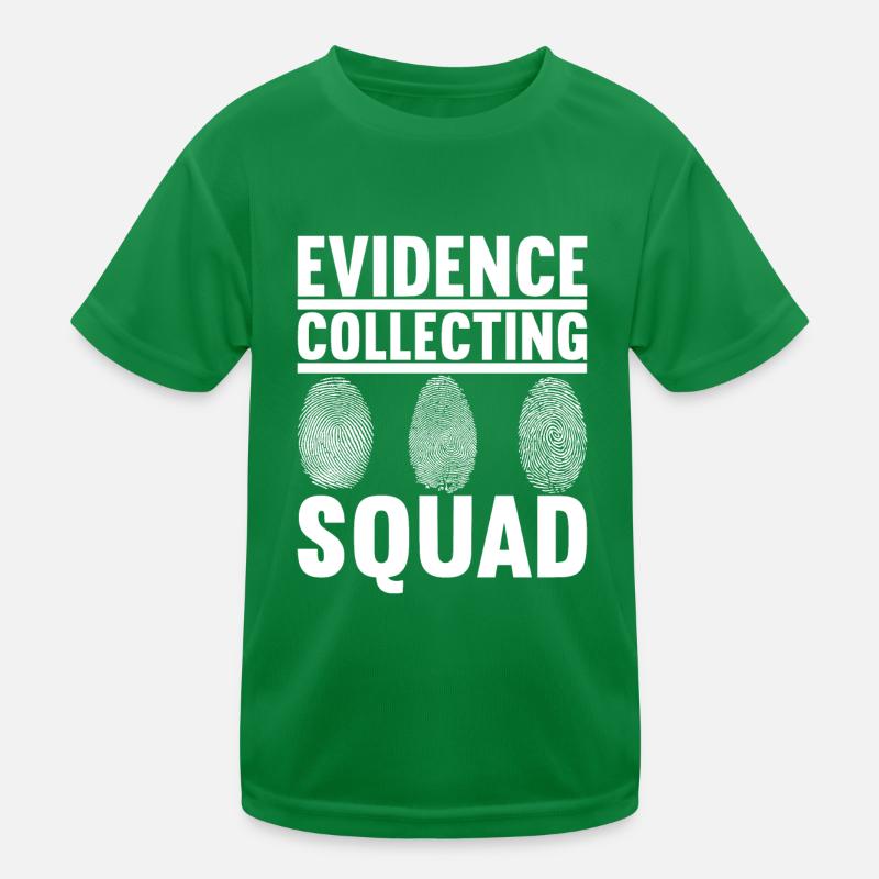 Forensik Forensiker Kinder Funktions-T-Shirt