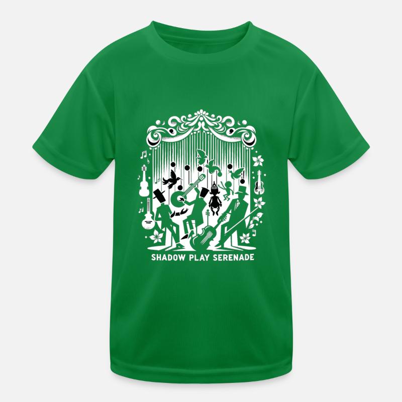 Puppet Mastery Shadow Play Bauchredner-geschenk Kinder Funktions-T-Shirt