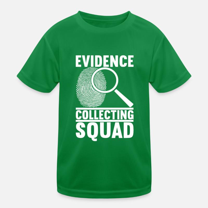 Forensik Forensiker Kinder Funktions-T-Shirt