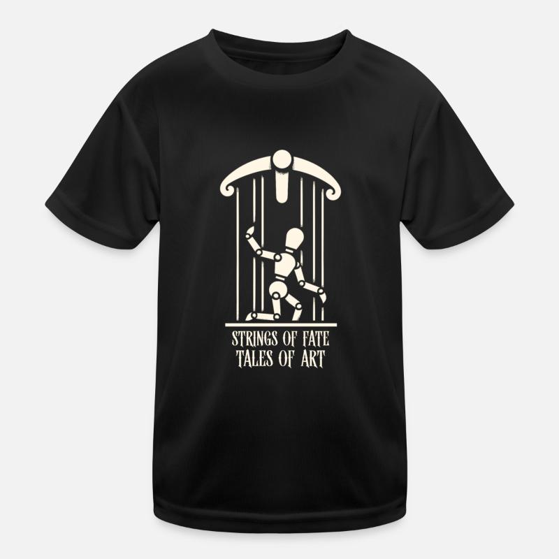 Puppet Mastery Shadow Play Bauchredner-geschenk Kinder Funktions-T-Shirt