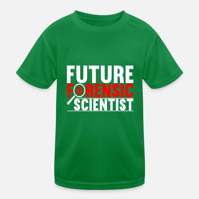 Forensik Forensiker Kinder Funktions-T-Shirt