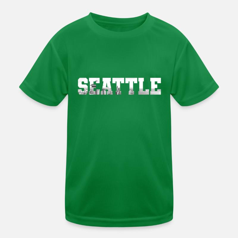 Seattle Washington Souvenir Geschenk Kinder Funktions-T-Shirt