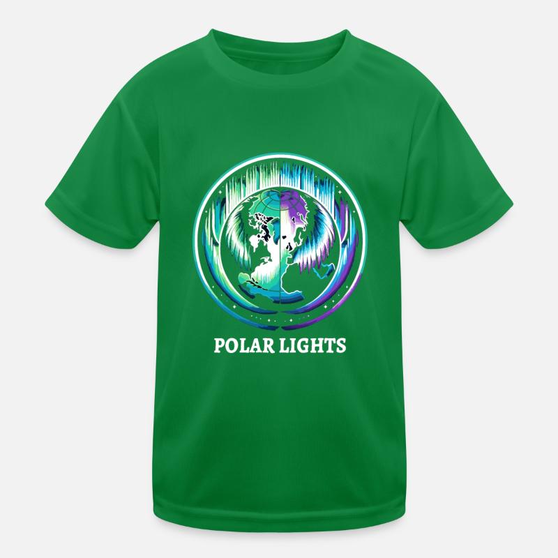 Aurora Aurora Tracker Alaska Wilderness Kids Functional T-Shirt