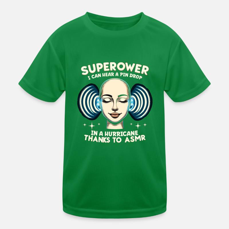 Asmr Chuchotement Asmr Enthousiaste Pleine conscience T-shirt sport Enfant