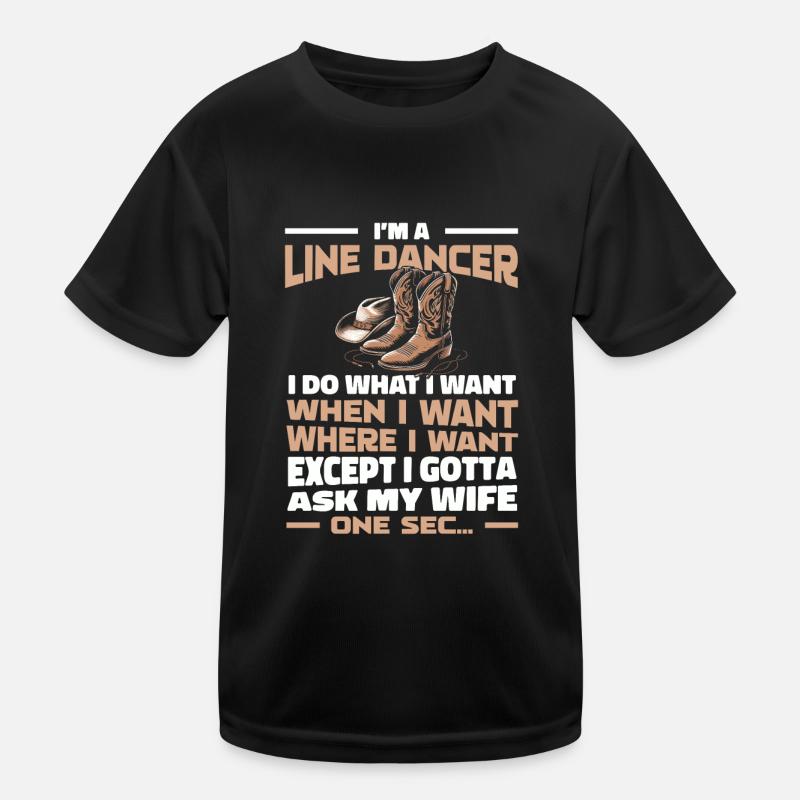 Danse en ligne T-shirt sport Enfant