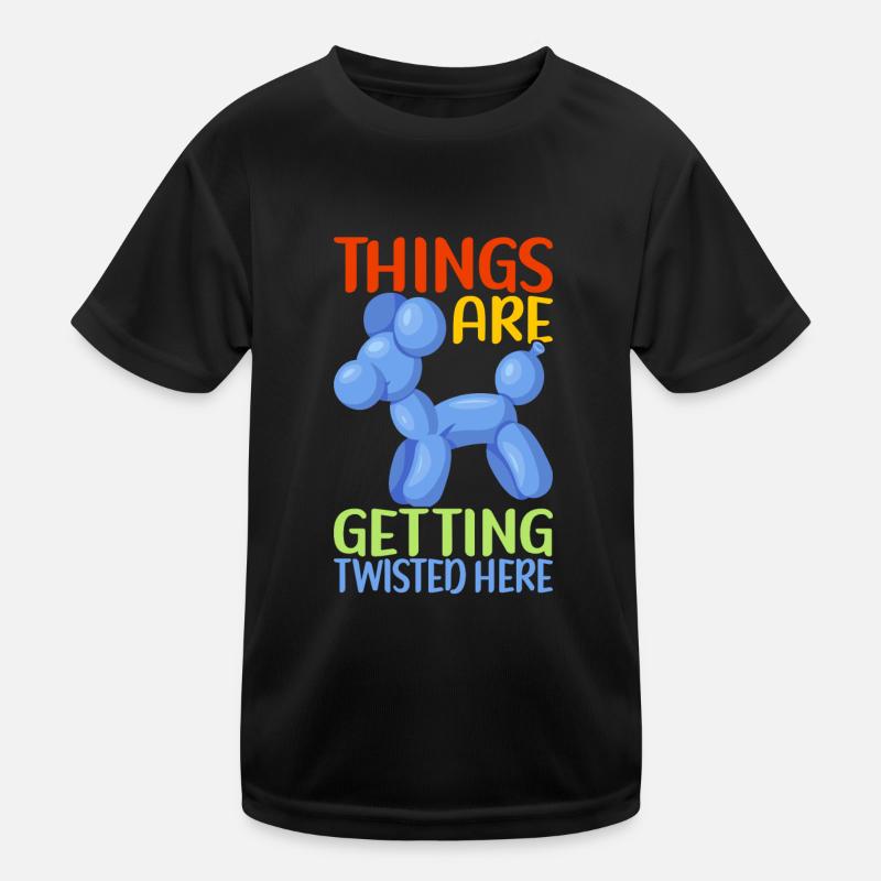 Ballontier Balloon Twisting Kinder Funktions-T-Shirt