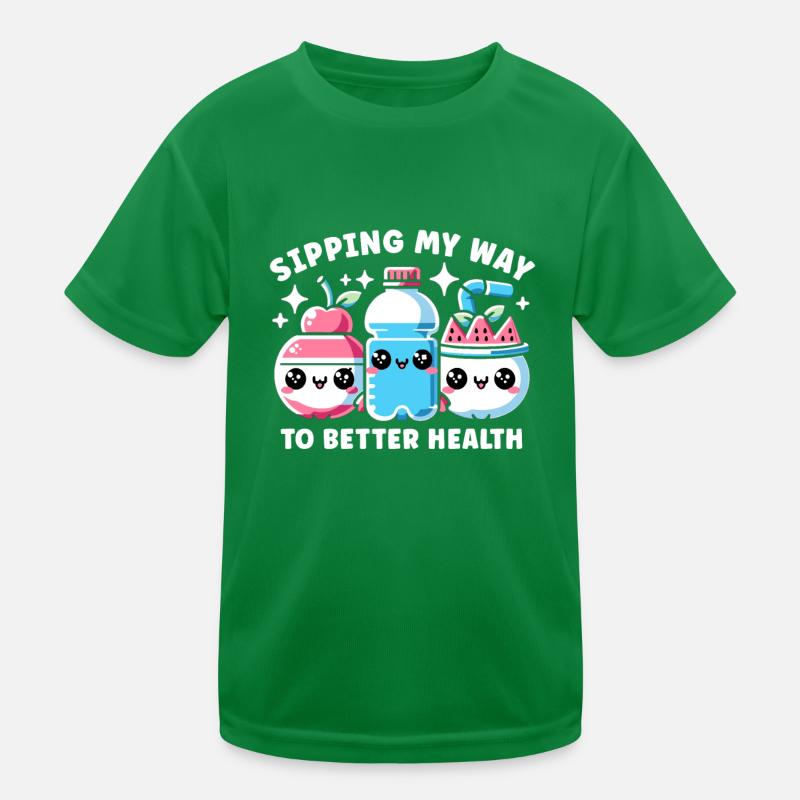 Hydration Drink Water Stay Hydrated Hydration Kinder Funktions-T-Shirt