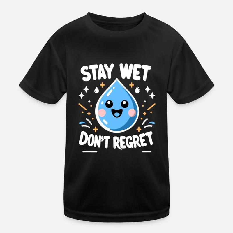 Hydratation Boire de l’eau Rester hydraté Hydratation T-shirt sport Enfant