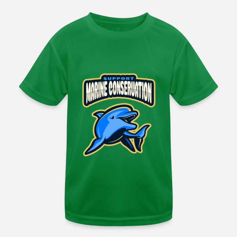 Marine Conservation Kids Functional T-Shirt