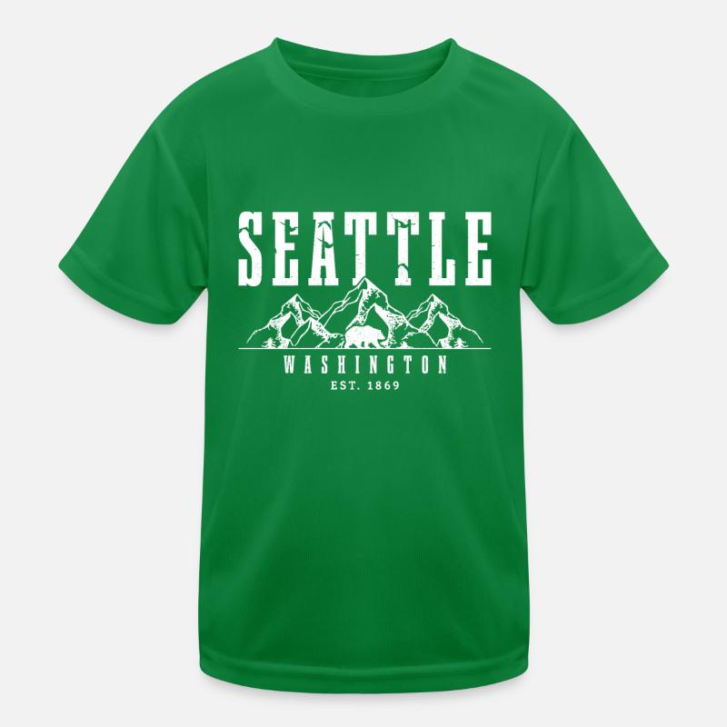 Seattle Washington Souvenir Geschenk Kinder Funktions-T-Shirt
