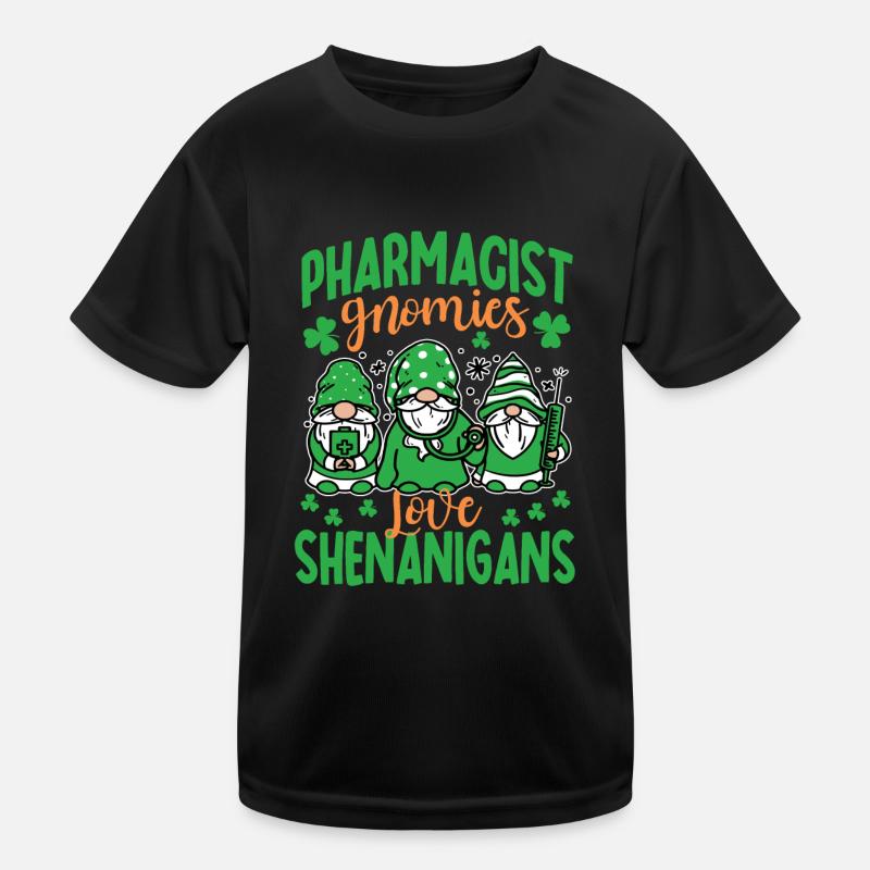 Apothecary St. Patrick's Day Costume Kids Functional T-Shirt