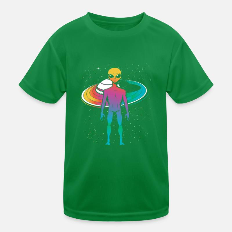 Cadeau de l’espace extraterrestre T-shirt sport Enfant