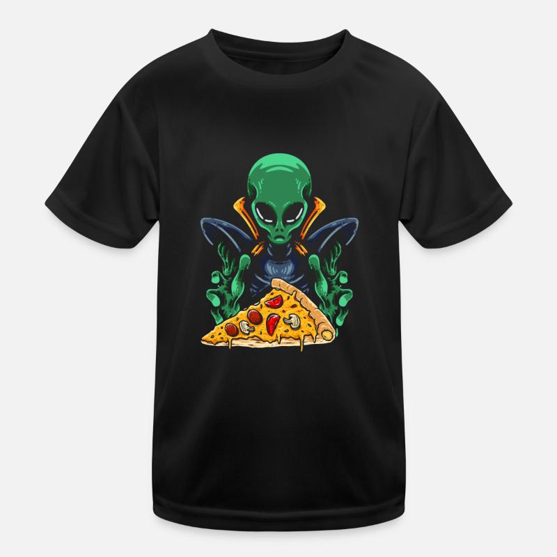 Pizza extraterrestre T-shirt sport Enfant