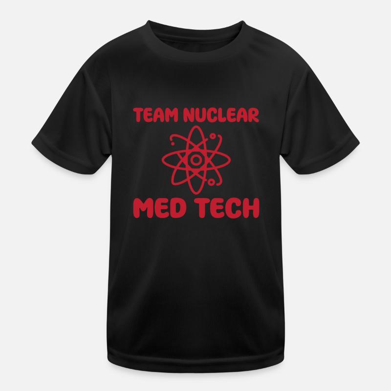 Team Nuklearmedizinischer Technologe Kinder Funktions-T-Shirt