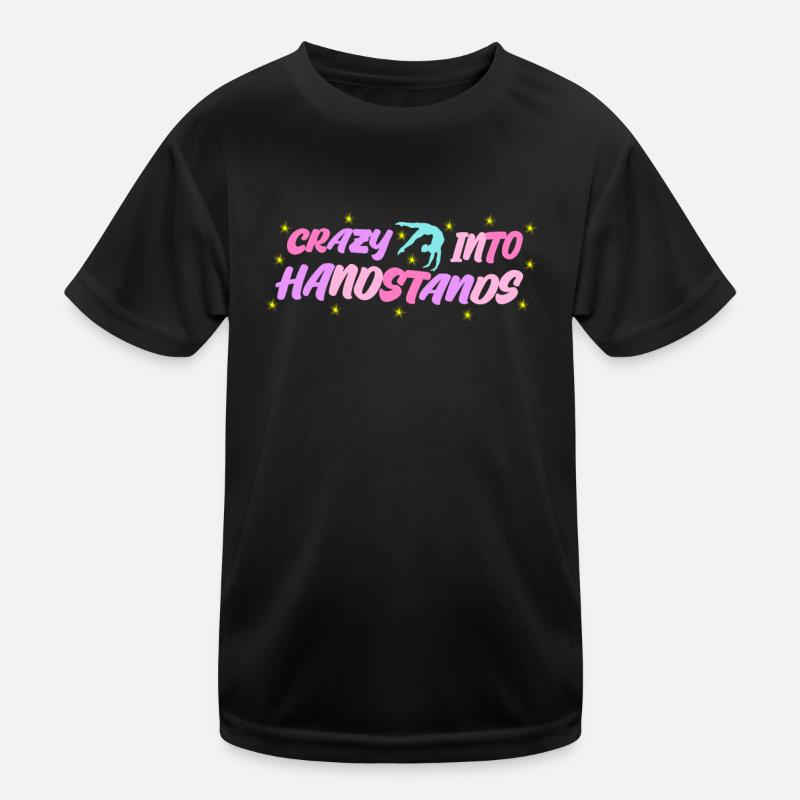 Gymnastics Gymnast Handstands Handstand Kids Functional T-Shirt
