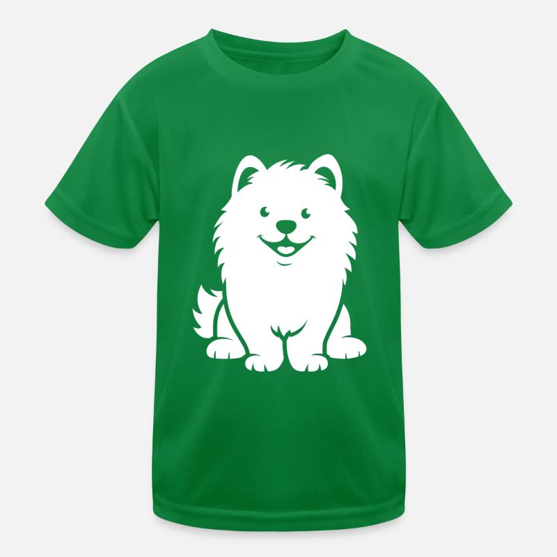 Chien Samoyède T-shirt sport Enfant