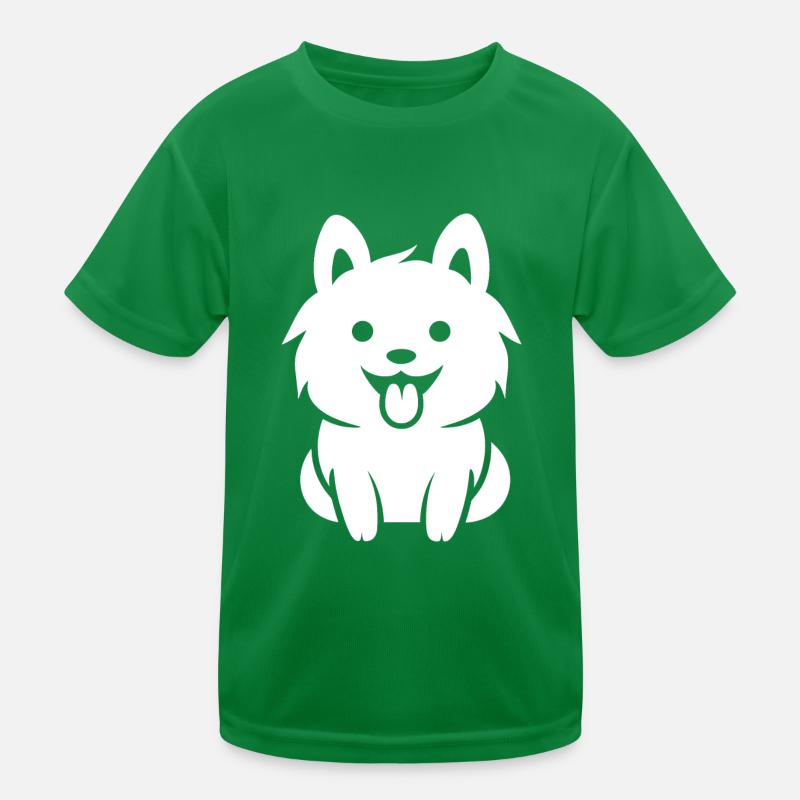 Chien Samoyède T-shirt sport Enfant