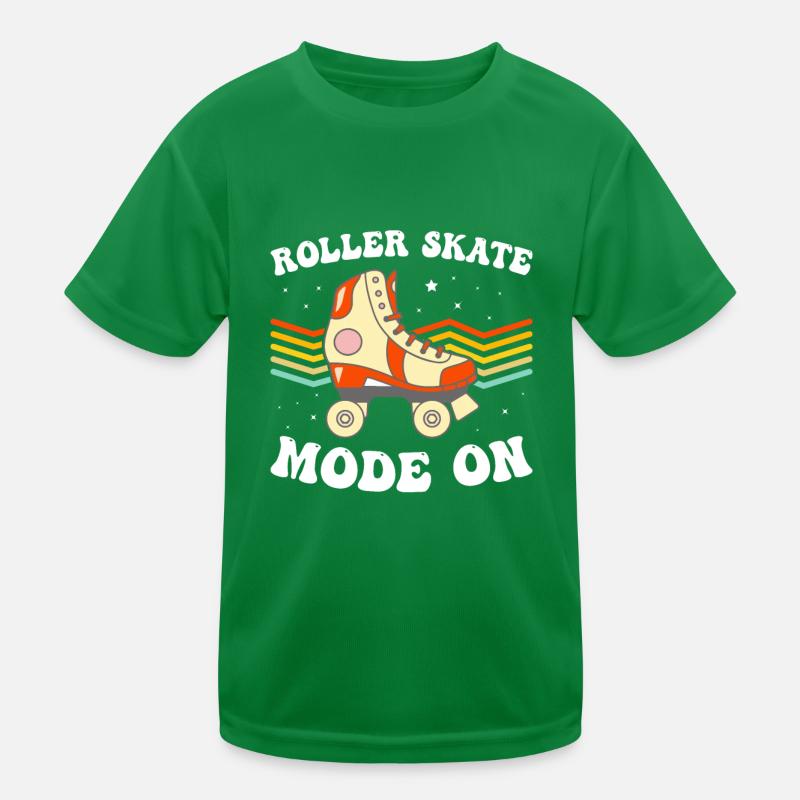 Mode Patins à Roulettes Activé - Patins à Roulettes Roller Skatin T-shirt sport Enfant