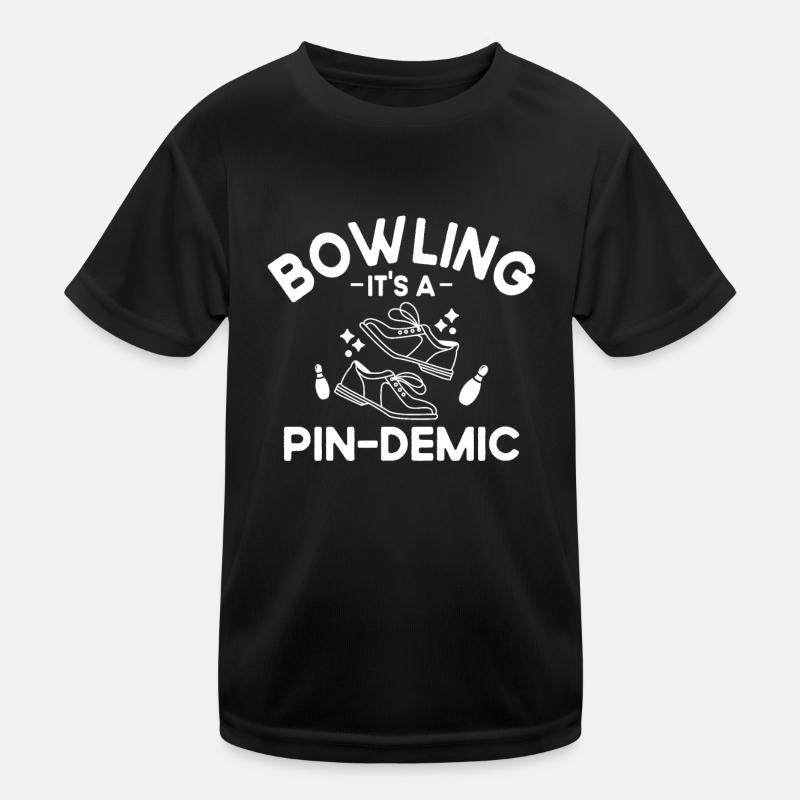 Bowling : C’est une aiguille de bowling pour femmes T-shirt sport Enfant