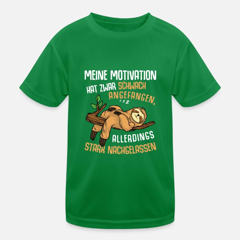 My motivation started off weak Kids Functional T-Shirt