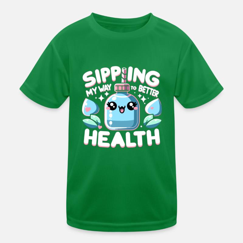 Hydration Drink Water Stay Hydrated Hydration Kinder Funktions-T-Shirt