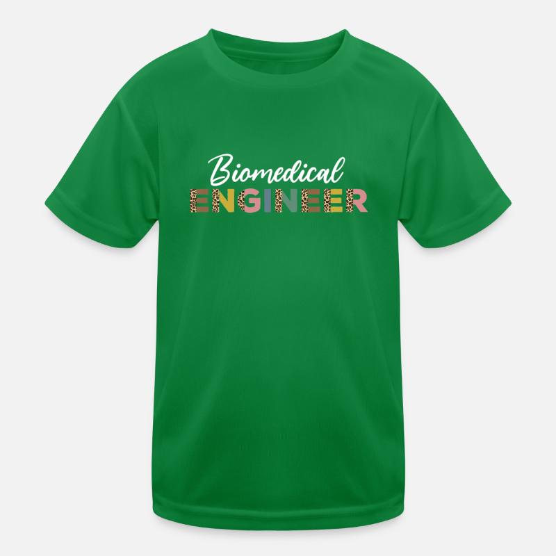 Motif léopard de l’ingénieur biomédical T-shirt sport Enfant