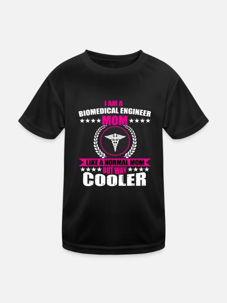 Ressourcen für Studenten der BBiomedizinischer Ing - Kinder Funktions-T-Shirt - Schwarz - Vorne