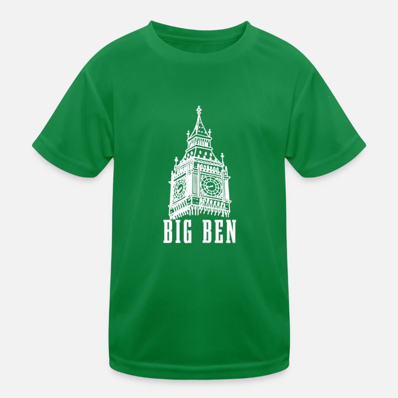 Big Ben Londres, Angleterre, Royaume-Uni Souvenir T-shirt sport Enfant