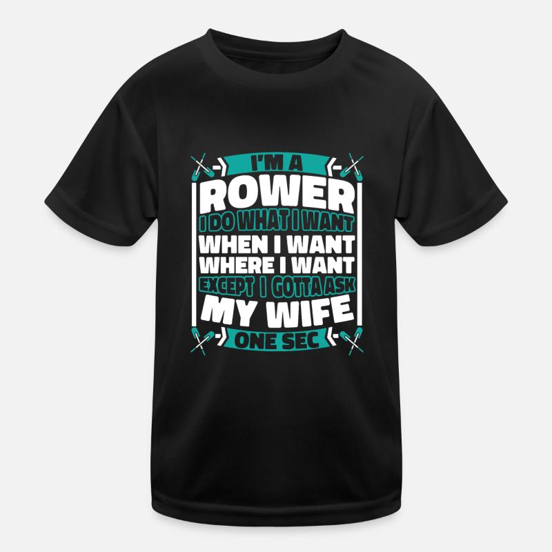 Aviron Rameur T-shirt sport Enfant