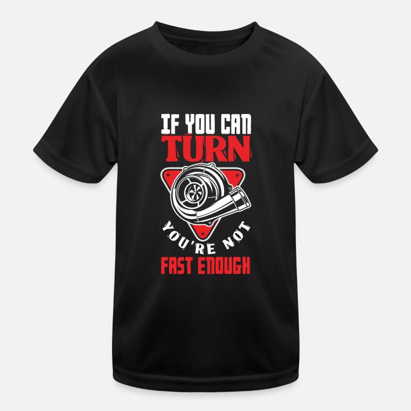 Cadeau de course de voiture drôle de course automobile T-shirt sport Enfant