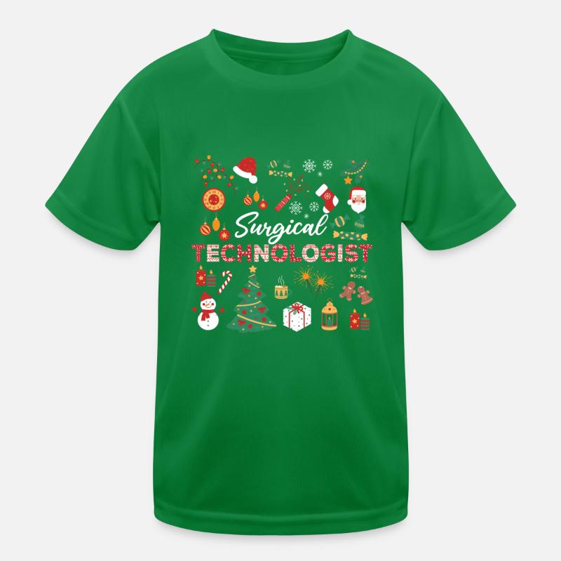 Assistante Technique Chirurgicale Noël T-shirt sport Enfant