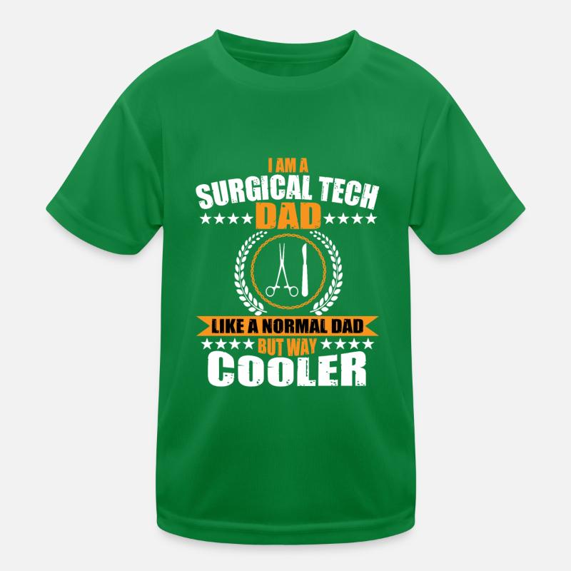 Papa assistant technique chirurgical T-shirt sport Enfant