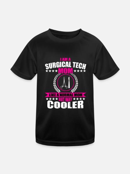 Programme für ChiChirurgisch-technischer Assistent - Kinder Funktions-T-Shirt - Schwarz - Vorne