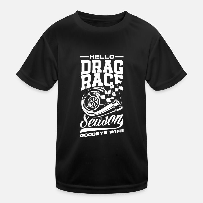 Cadeau de course de voiture drôle de course automobile T-shirt sport Enfant