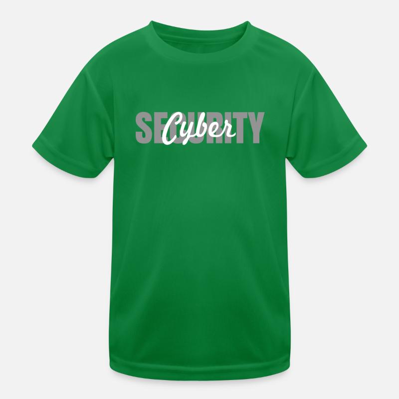 Cybersecurity Kids Functional T-Shirt