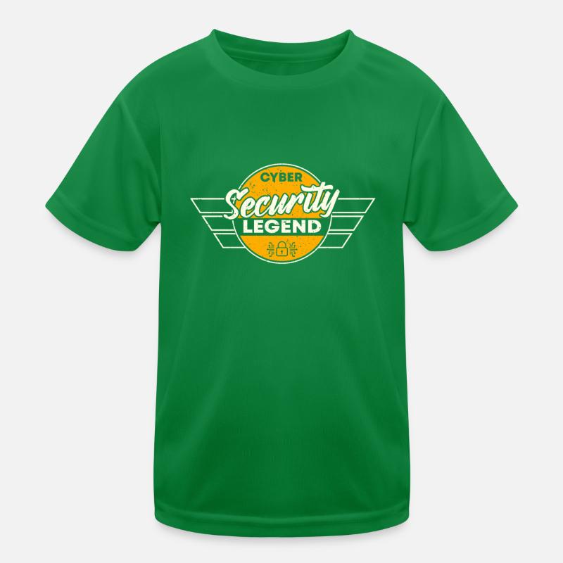 Cyber Security Legende Kinder Funktions-T-Shirt