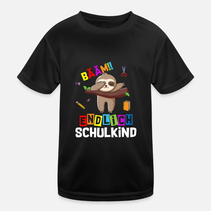 Bääm enfin l’inscription à l’école de paresseux T-shirt sport Enfant